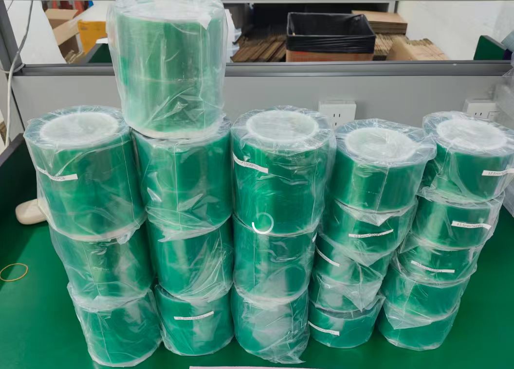 Green Protective Tape for Laser Lenses & Cutting Heads